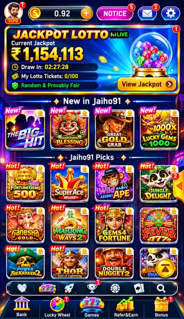 Jaiho 91 App Install And Play Yono Jaiho 91 Rummy
